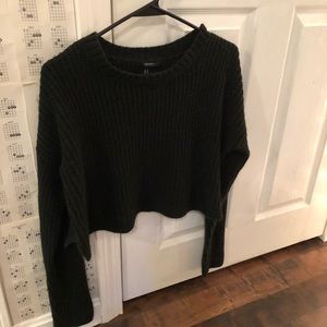 F21 Cropped Sweater